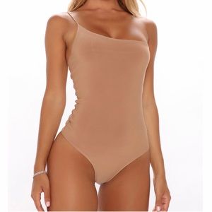 Fashion Nova Mocha Bodysuit